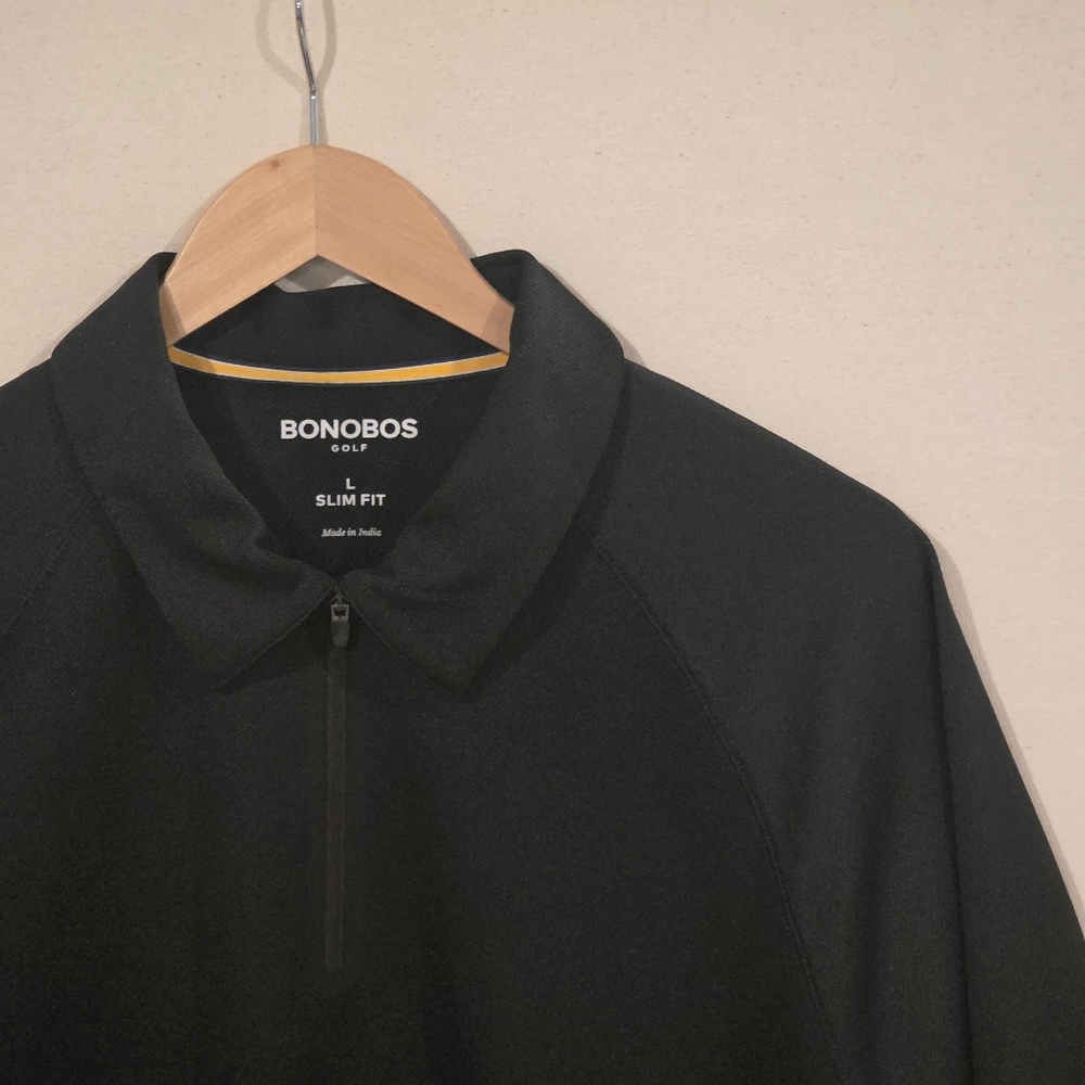 Bonobos Golf Slim Fit Quarter Zip L